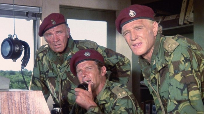 Richard Burton, Roger Moore, Richard Harris - The Wild Geese (1978)